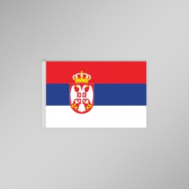 Sırbistan Masa Bayrağı