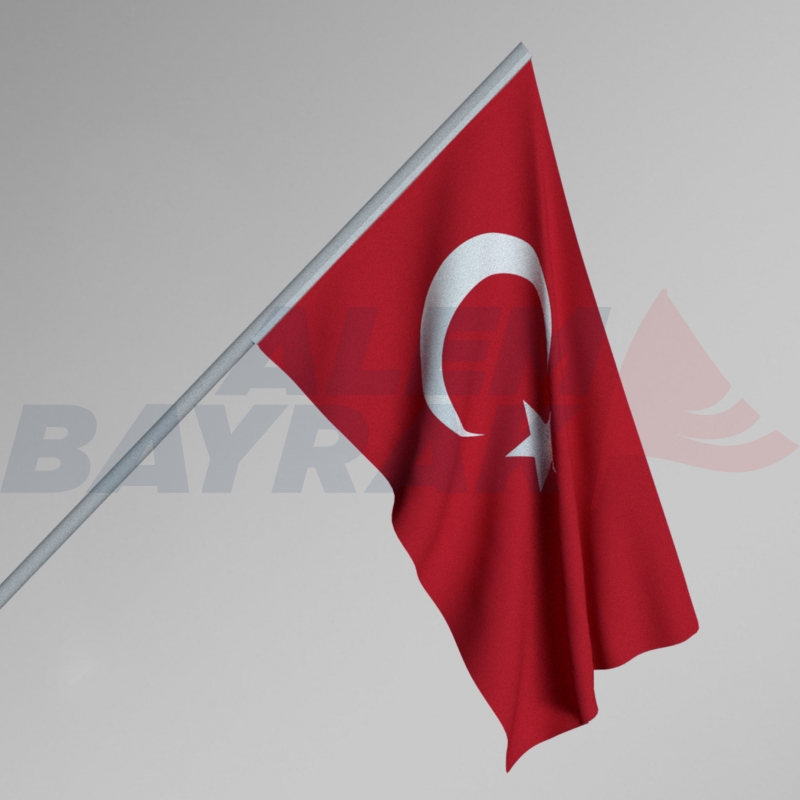 Türk Bayrağı 50x75 Kumaş
