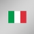 İtalya Masa Bayrağı